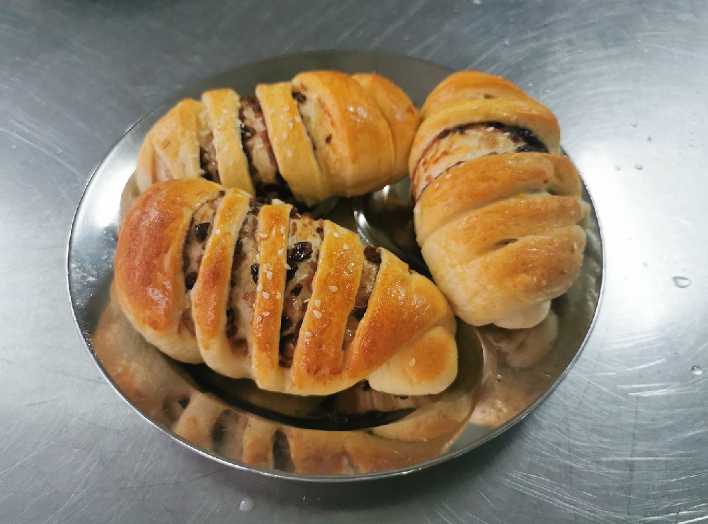 豆沙面包卷